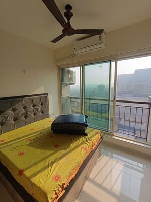 Bedroom in 2 BHK Apartment at L & T Seawoods Residences Phase 1 Part A, Seawoods – for Rent