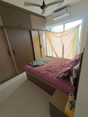 Bedroom in 2 BHK Apartment at L & T Seawoods Residences Phase 1 Part A, Seawoods – for Rent