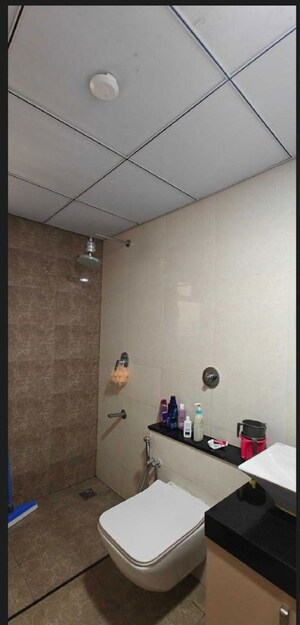 Bathroom in 3 BHK Apartment at Puravankara Purva Zenium, Hosahalli – for Rent
