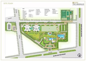 Master Plan in 3.5 BHK Apartment at Puri The Aravallis, Sector 61 – for Sale