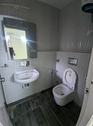 Bathroom in 2 BHK Apartment at Eros Southend Apartments, Charmwood Village – for Sale