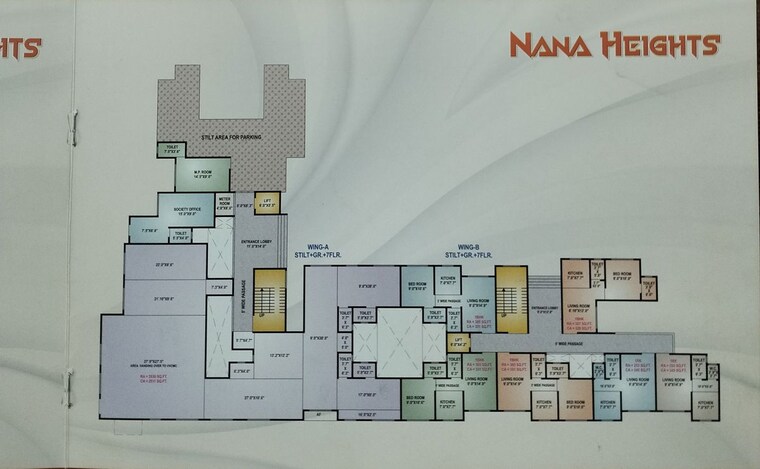 Floor Plan, palghar 1 Bedroom 390 Sq.Ft. Apartment In Palghar Palghar 10415475