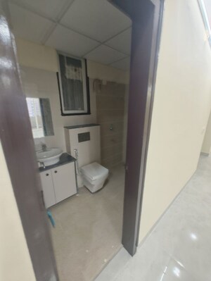 Bathroom in 3 BHK Apartment at Terraza Greens, Mansarovar – for Rent