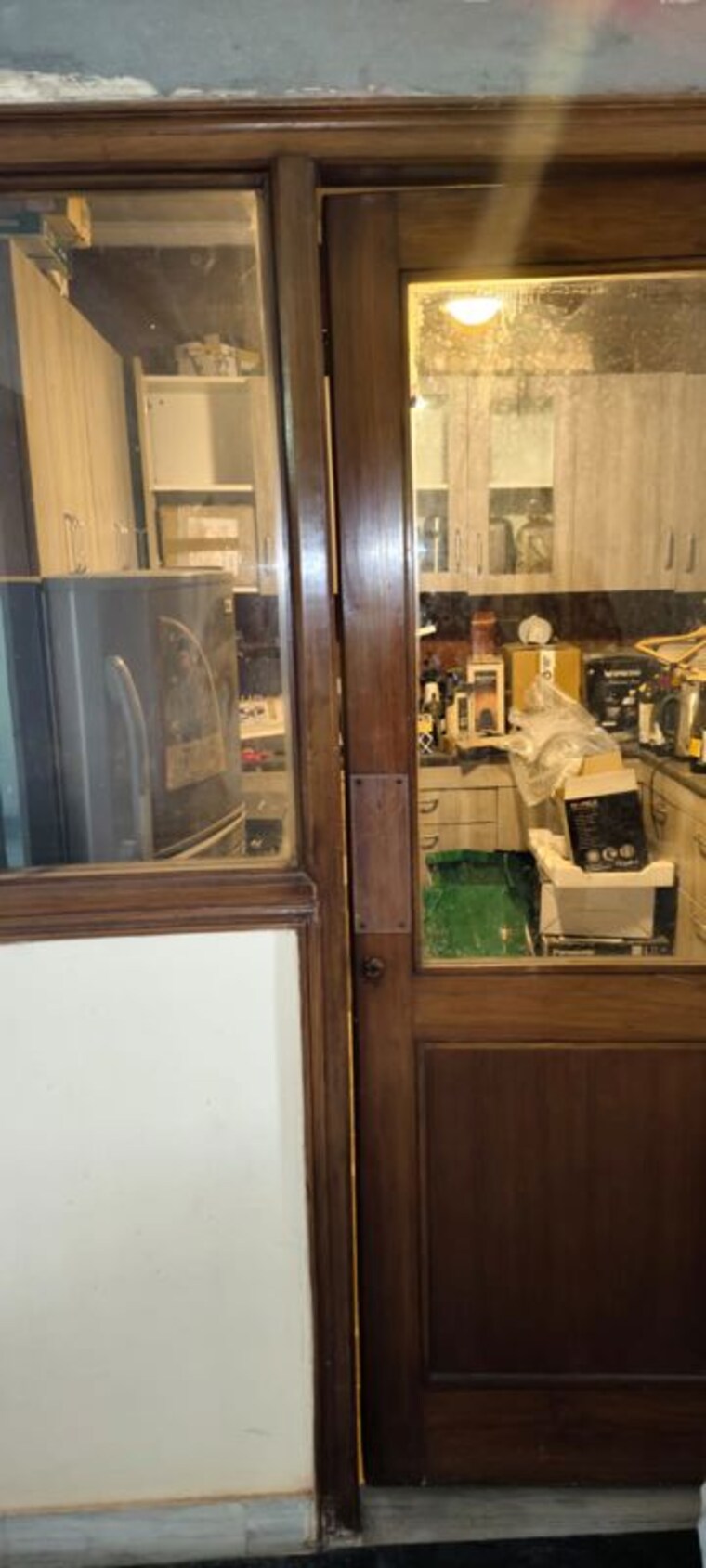Kitchen, lajpat nagar ii 3 Bedroom 200 Sq.Yd. Builder Floor In Lajpat Nagar ii Delhi 10415569