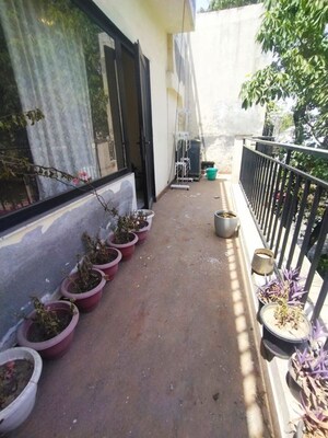 Balcony in 3 BHK Builder Floor at Greater Kailash ii – for Rent