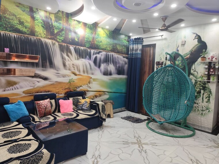 Bedroom, dwarka mor 3 Bedroom 1000 Sq.Ft. Builder Floor In Dwarka Mor Delhi 10415595