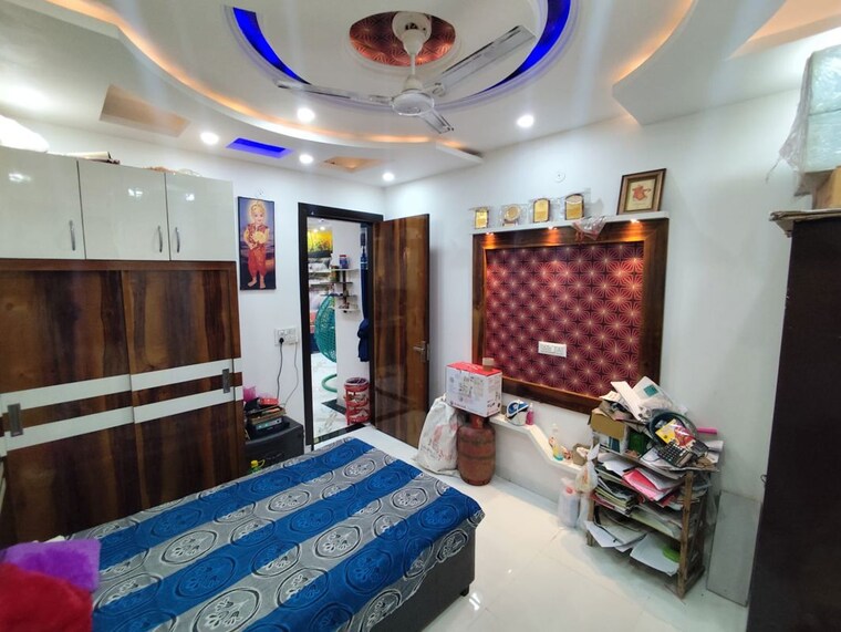 Bedroom, dwarka mor 3 Bedroom 1000 Sq.Ft. Builder Floor In Dwarka Mor Delhi 10415595