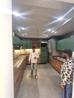 Living Room in 4 BHK Builder Floor at Parklands, Sector 85 – for Sale