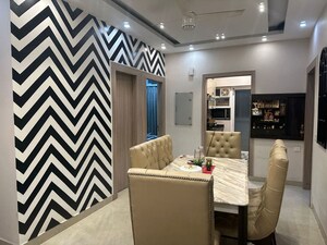 Dining area in 3 BHK Builder Floor at BPTP Floors, Sector 70 – for Rent