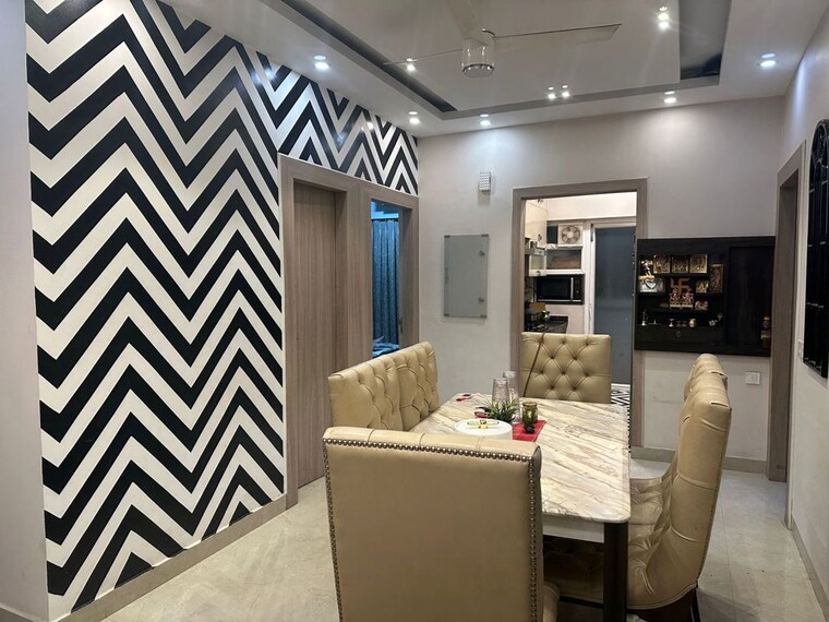 Dining area, bptp-floors 3 Bedroom 1149 Sq.Ft. Builder Floor In Sector 70 Gurgaon 10415612