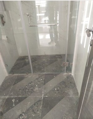Bathroom in 4 BHK Apartment at UNI Palm Residency, Nerul – for Rent