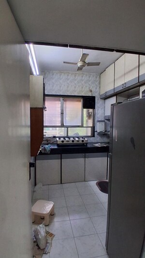 Kitchen in 1 BHK Apartment at Vasant Valley Complex, Malad East – for Rent