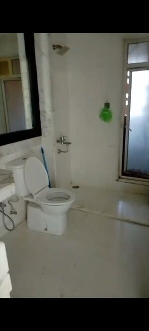 Bathroom in 4 BHK Apartment at Hiranandani Meadows, Manpada – for Rent