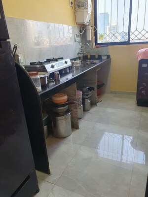 Kitchen in 1 BHK Apartment at Earth Vintage, Dadar West – for Rent