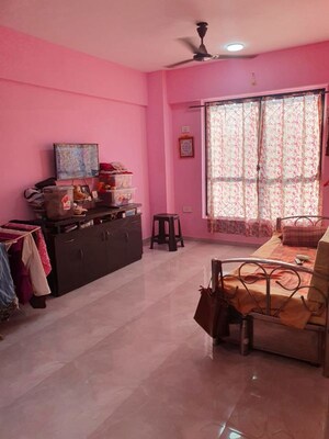 Living Room in 1 BHK Apartment at Earth Vintage, Dadar West – for Rent