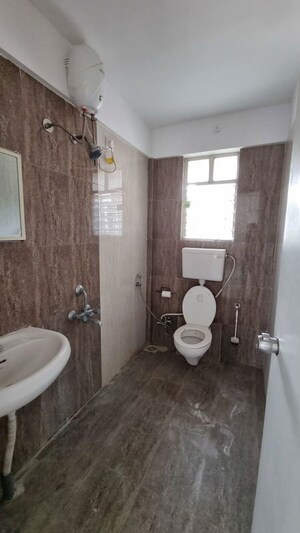 Bathroom in 2 BHK Apartment at Atria Dhanashree Aashiyana, Handewadi – for Rent