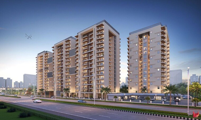 Exterior View, sector 66 3 Bedroom 1990 Sq.Ft. Apartment In Sector 66 Mohali 10415743