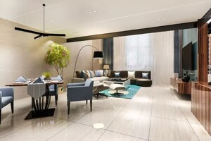 Living Room in 3 BHK Apartment at Sector 66 – for Sale