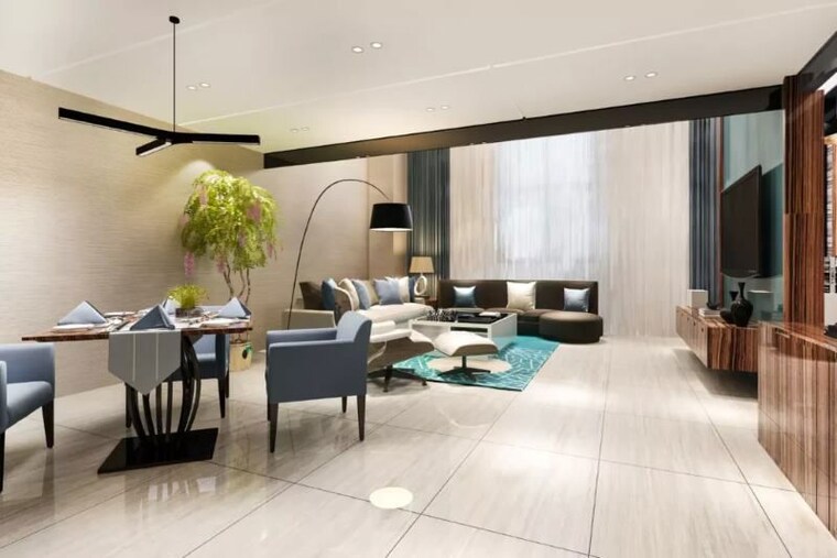 Living Room, sector 66 3 Bedroom 1990 Sq.Ft. Apartment In Sector 66 Mohali 10415743