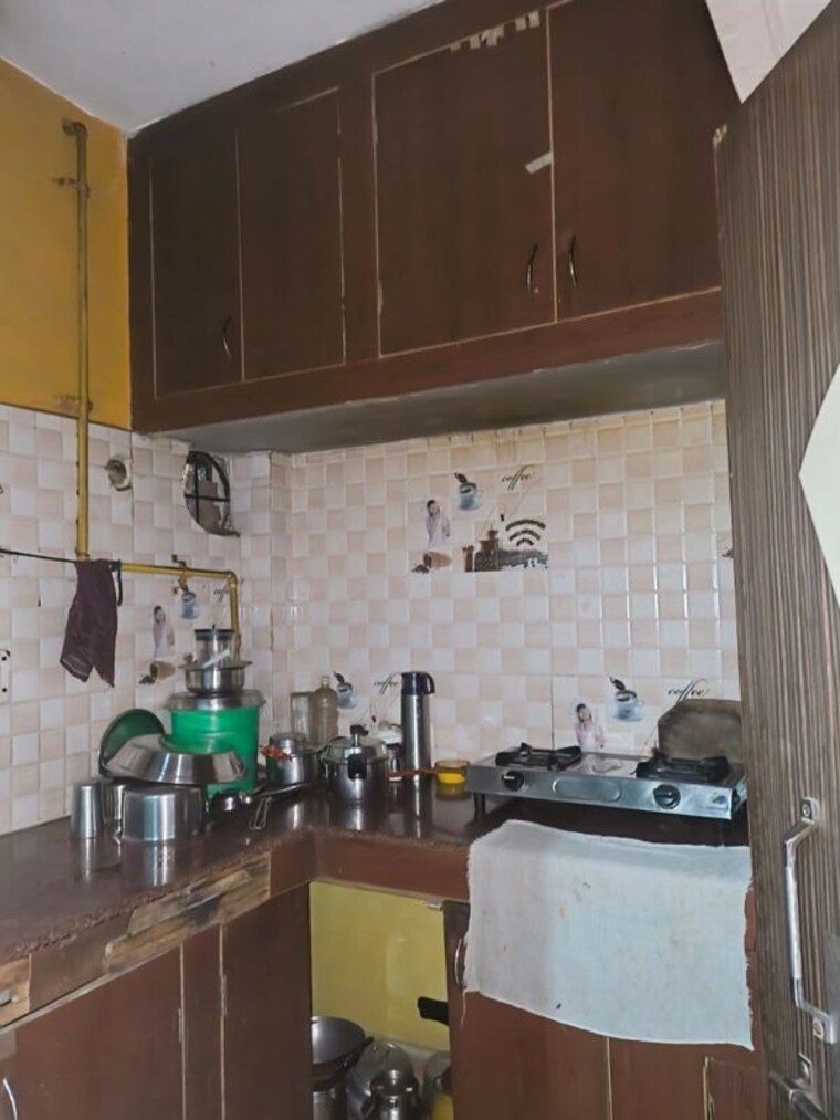 Kitchen, vrindavan yojna 3 Bedroom 440 Sq.Ft. Independent House In Vrindavan Yojna Lucknow 10415818