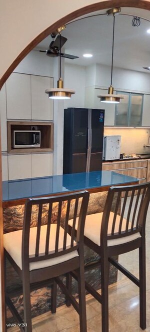 Balcony in 3.5 BHK Apartment at Hiranandani Cardinal, Ghodbunder Road – for Rent
