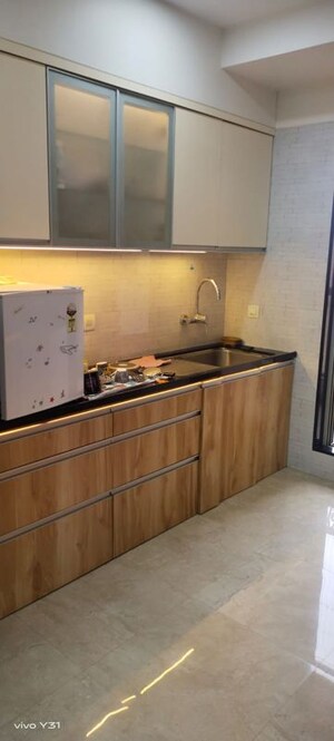 Kitchen in 3.5 BHK Apartment at Hiranandani Cardinal, Ghodbunder Road – for Rent