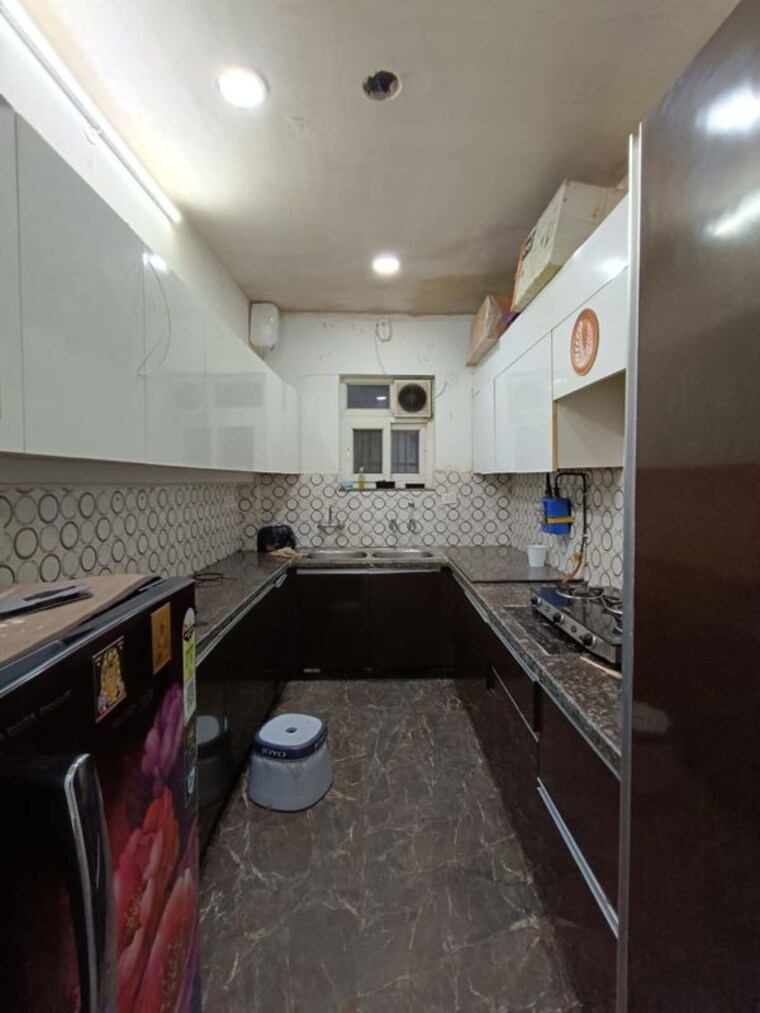 Kitchen, janakpuri 2 Bedroom 750 Sq.Ft. Builder Floor In Janakpuri Delhi 10415814