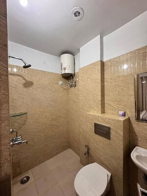 Bathroom in 1 BHK Apartment at Ozone Metrozone AG Tower, Anna Nagar Western Extn – for Rent