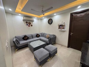 Living Room in 1 BHK Apartment at Ozone Metrozone AG Tower, Anna Nagar Western Extn – for Rent