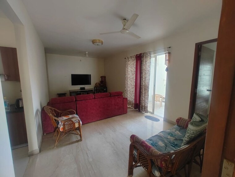 Living Room, marvel-fria 2 Bedroom 955 Sq.Ft. Apartment In Wagholi Pune 9891790