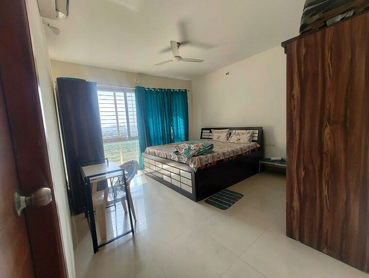 Living Room, marvel-fria 2 Bedroom 955 Sq.Ft. Apartment In Wagholi Pune 9891790