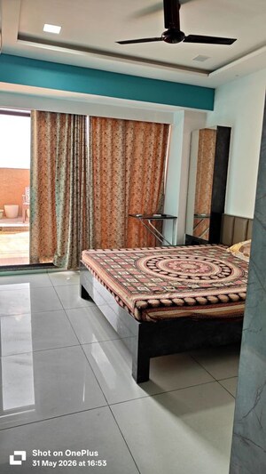 Bedroom in 3 BHK Apartment at Art Nirman Shree Vishnu Dhara Cross Road, Gota – for Rent