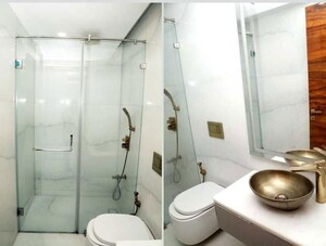 Bathroom in 4 BHK Apartment at Lodha The World Towers World One Tier 2, Worli – for Sale