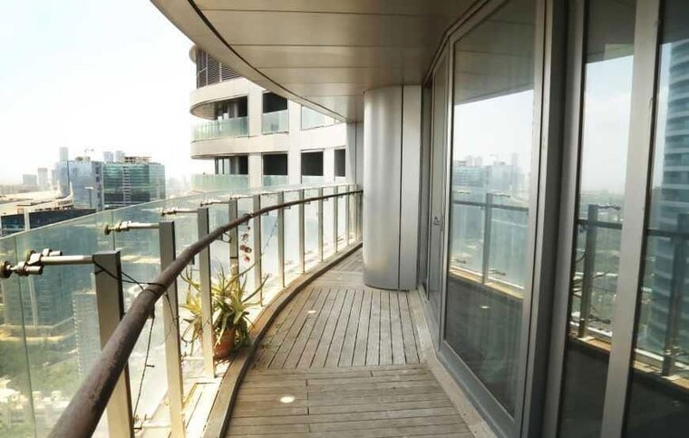 Balcony, lodha-the-world-towers-world-one-tier-2 4 Bedroom 2780 Sq.Ft. Apartment In Worli Mumbai 10415908