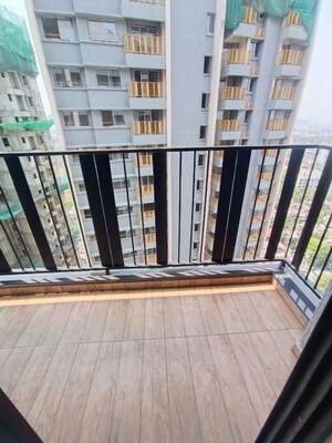 Balcony in 2 BHK Apartment at Mahindra Nestalgia, Pimpri – for Rent