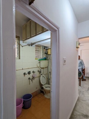 Bathroom in 2 BHK Apartment at Sunrise Apartment Mahim, Mahim – for Rent