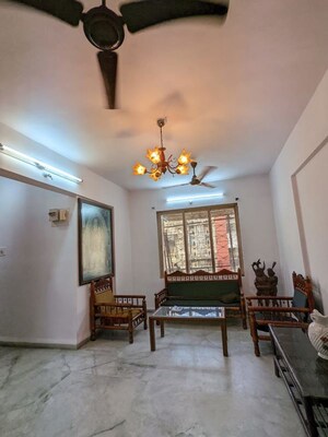 Living Room in 2 BHK Apartment at Sunrise Apartment Mahim, Mahim – for Rent