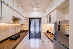 Kitchen in 3 BHK Apartment at Lakshachandi Heights, Goregaon East – for Sale