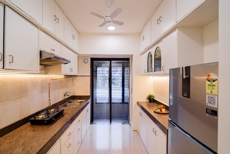 Kitchen, lakshachandi-heights 3 Bedroom 1140 Sq.Ft. Apartment In Goregaon East Mumbai 10416021