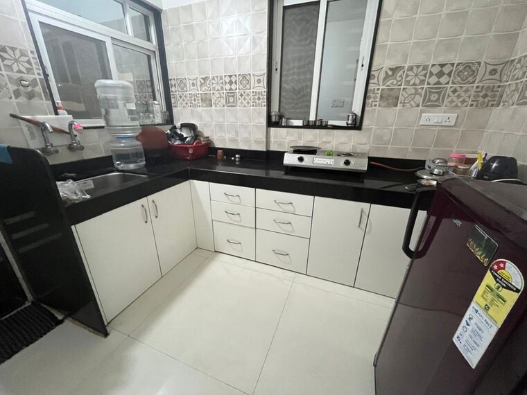 Kitchen, gk-allure 2.5 Bedroom 1200 Sq.Ft. Apartment In Ravet Pune 10416077