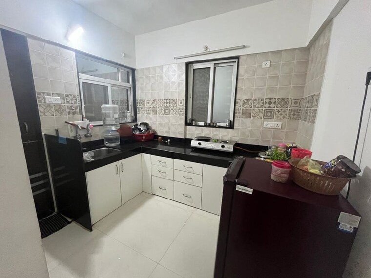 Kitchen, gk-allure 2.5 Bedroom 1200 Sq.Ft. Apartment In Ravet Pune 10416077