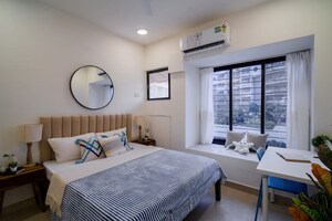 Bedroom in 3 BHK Apartment at The Wadhwa Address Panorama, Ghatkopar West – for Sale