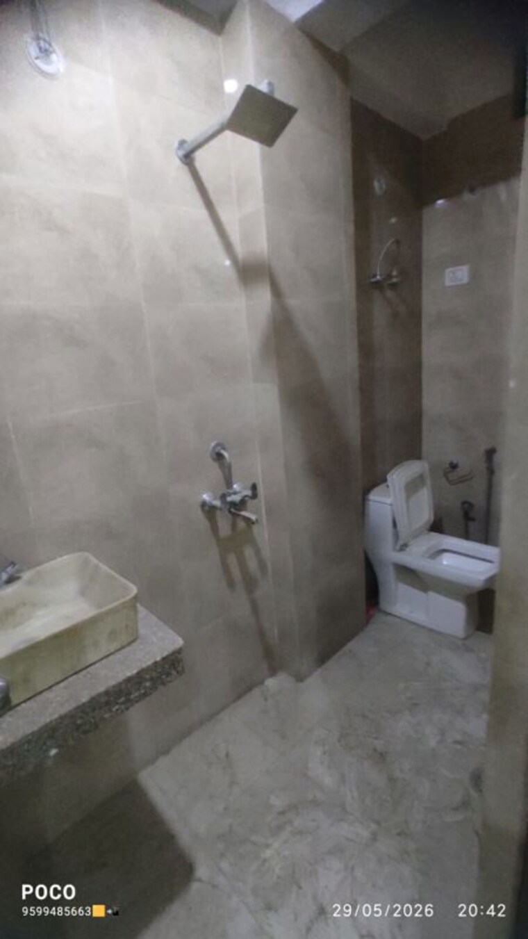 Bathroom, mehrauli 2 Bedroom 700 Sq.Ft. Builder Floor In Mehrauli Delhi 10413153