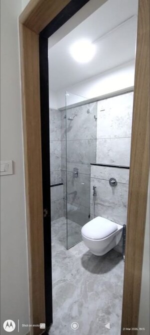 Bathroom in 3 BHK Apartment at RGS Forte, Wakad – for Rent