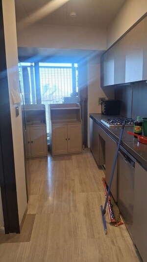 Kitchen in 4 BHK Apartment at Lodha The World Towers World One Tier 2, Worli – for Sale