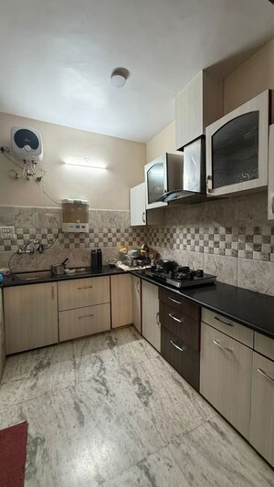 Kitchen in 3.5 BHK Builder Floor at Dilshad Colony – for Sale