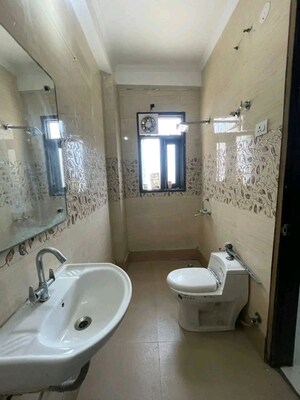 Bathroom in 1 BHK Builder Floor at Chattarpur – for Rent