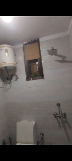 Bathroom in 2 BHK Builder Floor at Mehrauli – for Rent