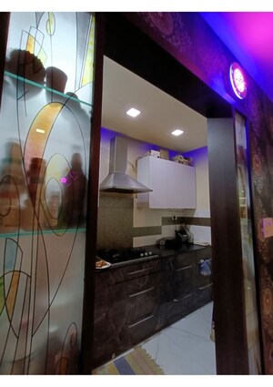 Kitchen in 4 BHK Apartment at Dilshad Colony – for Sale