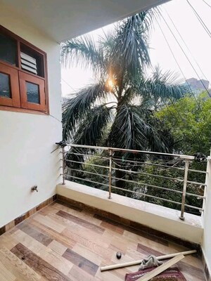 Balcony in 2 BHK Apartment at Chattarpur – for Rent